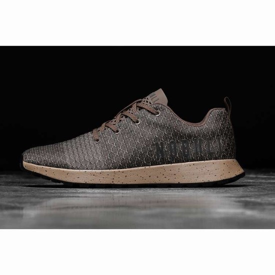 Tenis Para Correr Nobull Brown Matryx® Trail Runner Hombre Marrom | MX-43686