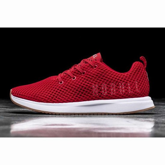 Tenis Para Correr Nobull Carreras Red Mesh Runner Mujer Rojos | MX-94786
