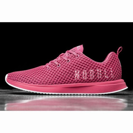 Tenis Para Correr Nobull Fuchsia Mesh Runner Mujer Rosas | MX-21011