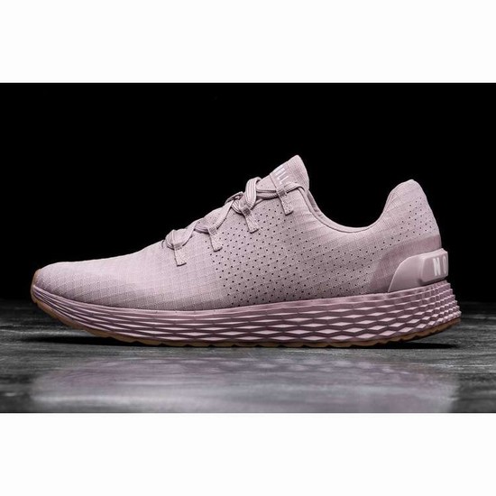 Tenis Para Correr Nobull Light Purple Ripstop Runner Mujer Rosas | MX-53577