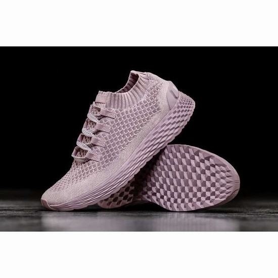 Tenis Para Correr Nobull Lilac Knit Runner Mujer Rosas | MX-22513