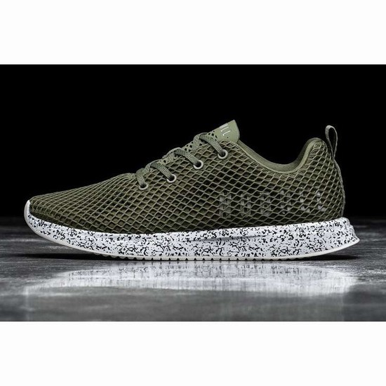 Tenis Para Correr Nobull Moss Notebook Mesh Runner Mujer Verdes | MX-17434