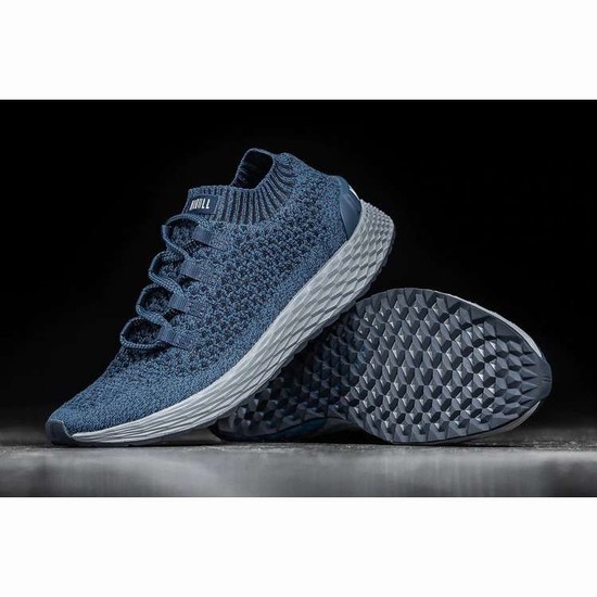 Tenis Para Correr Nobull Navy Knit Runner Mujer Azules | MX-88730