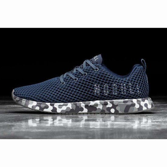 Tenis Para Correr Nobull Navy Radial Mesh Runner Mujer Azules | MX-10137