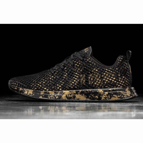 Tenis Para Correr Nobull Pride Mesh Runner Mujer Negros Amarillos | MX-12985