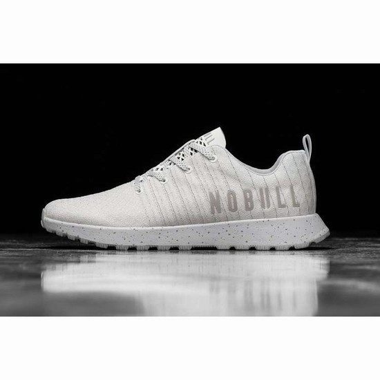 Tenis Para Correr Nobull White Matryx® Trail Runner Hombre Blancos | MX-66727